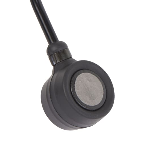 3M Versaflo Microphone MT7V/1 for M-300 helmets, offering hands-free communication with advanced noise-cancelling technology.