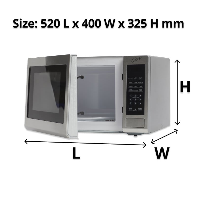 Nero Microwave Stainless Steel 30L