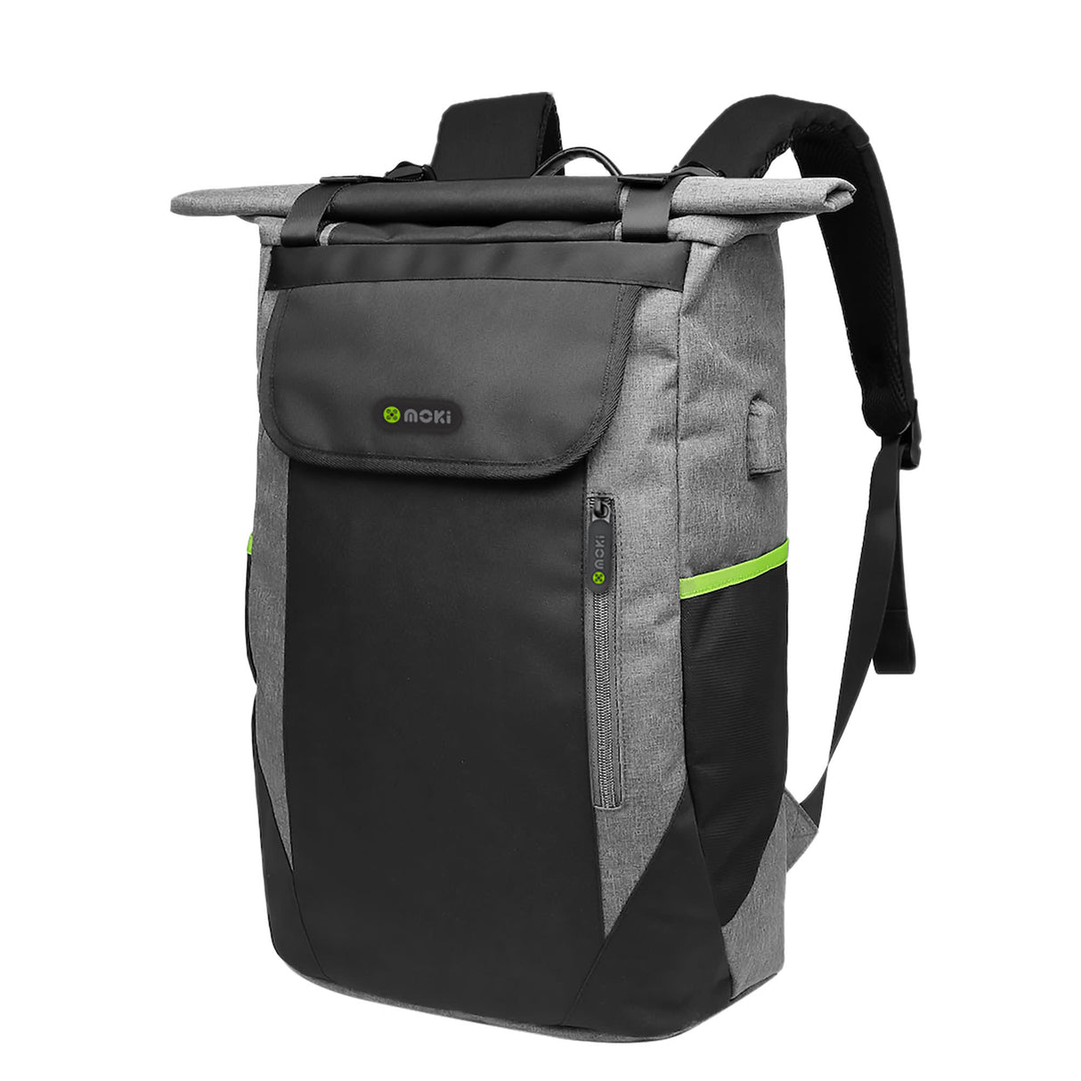 Moki Odyssey Roll-Top Backpack - 15.6" Laptop (Each)