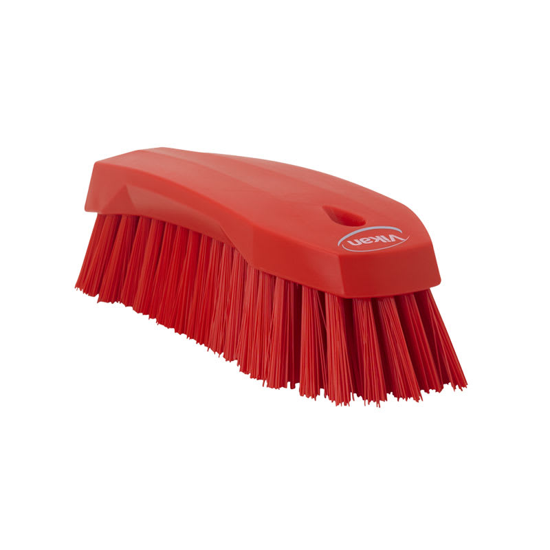 Vikan Hand Scrub Brush 200mm - Red