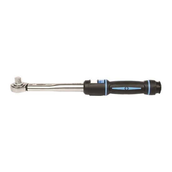 Sykes-Pickavant Torque Wrench 100Nm-1/2" with dual scale, ergonomic handle, and push-thru ratchet for precise torque applications.