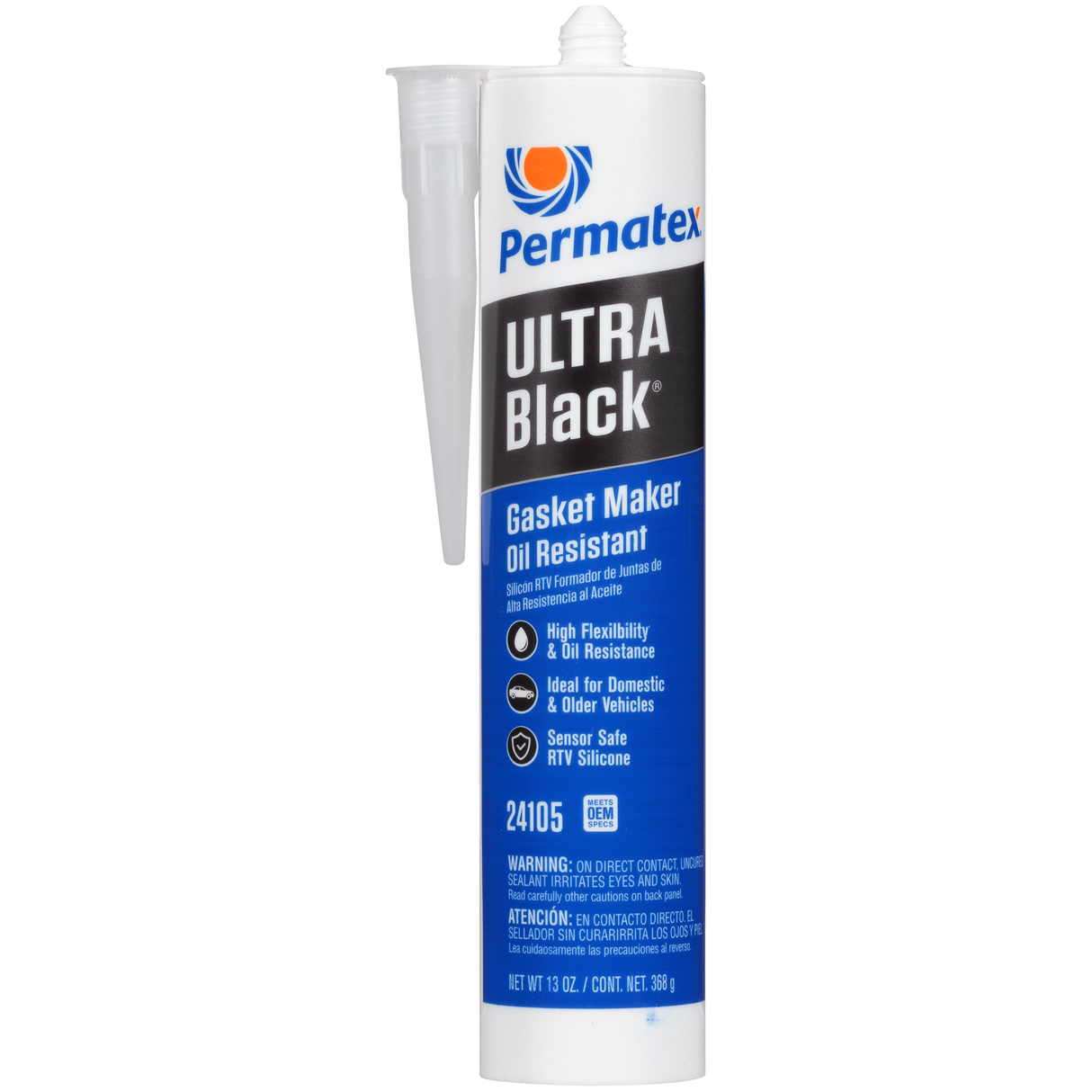 Permatex Ultra Black RTV Silicone Gasket Maker 368g
