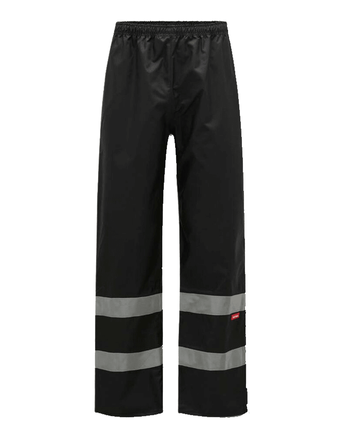 Hard Yakka, Taped Over Trouser, N7TU03 - Black (Size: XXS)