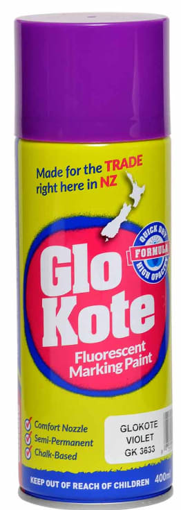 GloKote Violet Marking Paint 400ml