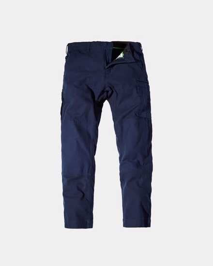 FXD, Cotton Stretch Work Pant, WP-3 (Pair) - Navy - Size: 36