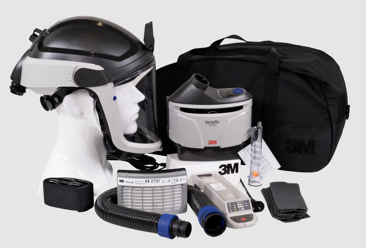3M Versaflo PAPR Kit, M-307 Helmet M-940 Cap Lamp