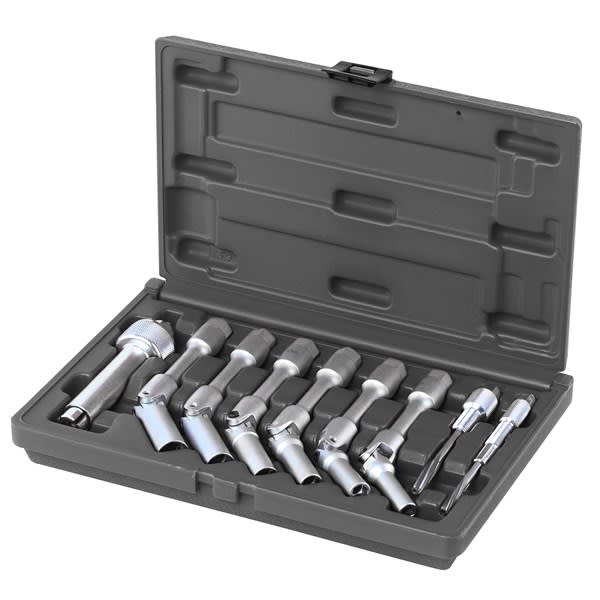 Toledo Glow Plug Socket Sets Universal Jointed 9 Piece