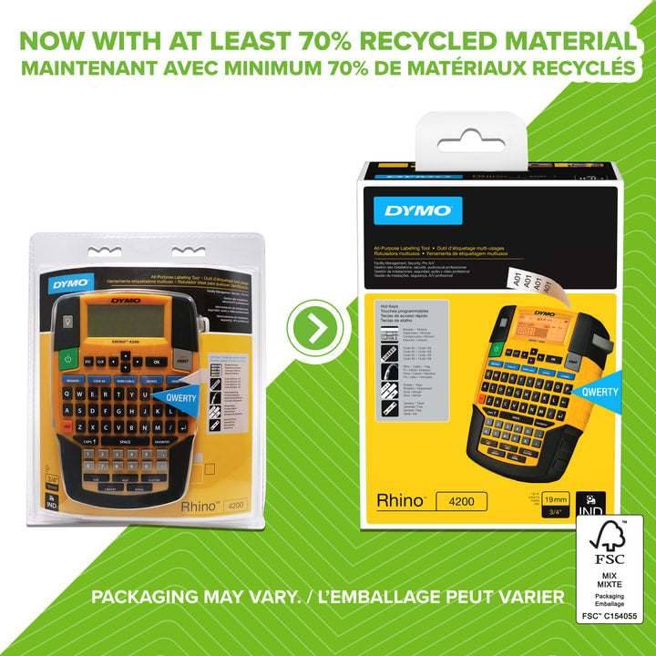 DYMO Rhino 4200 Industrial Labeller (Each)