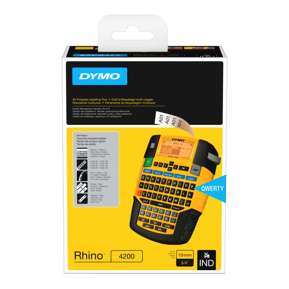 DYMO Rhino 4200 Industrial Labeller (Each)