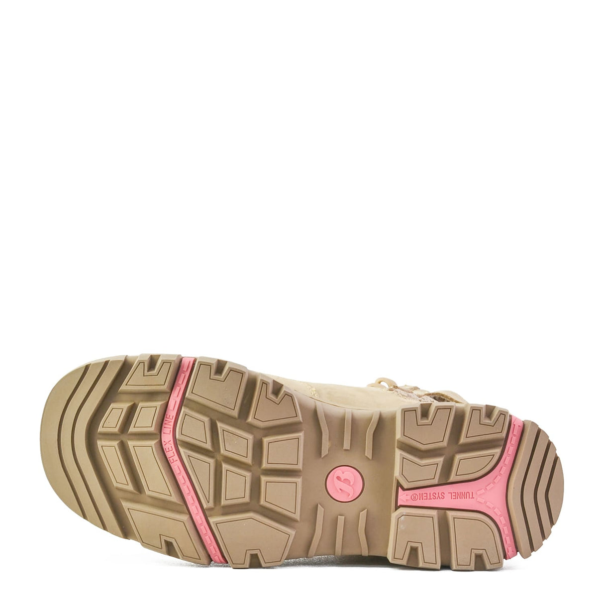 Bata Avenger Sand Women's Zip sided Safety Boot - Sand (Size: 06)