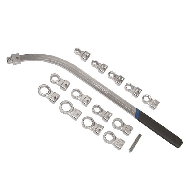 Toledo Drive Pulley Spanner Set 15 Piece