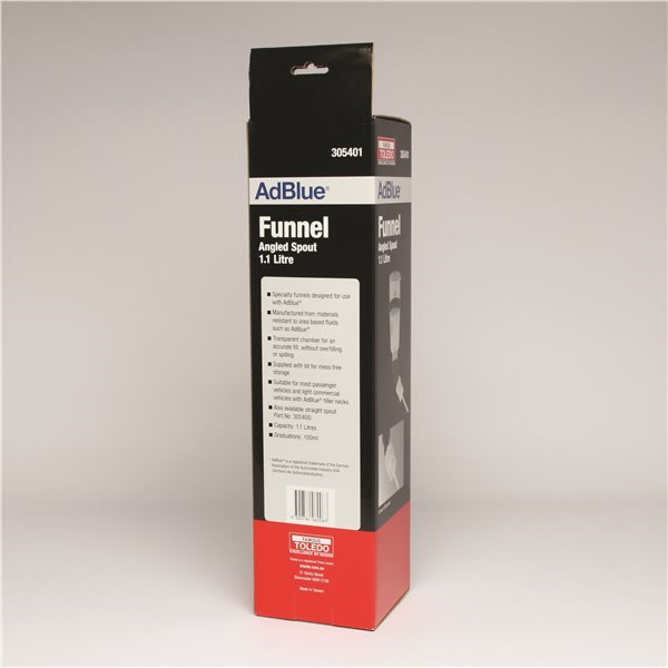 Toledo Funnel For AdBlue - Angled Spout 1.1L