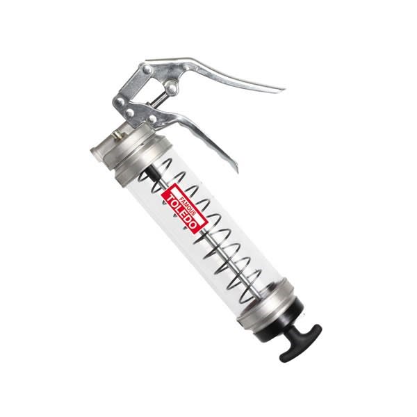 Toledo Clear Canister Grease Gun - Pistol Type 400g