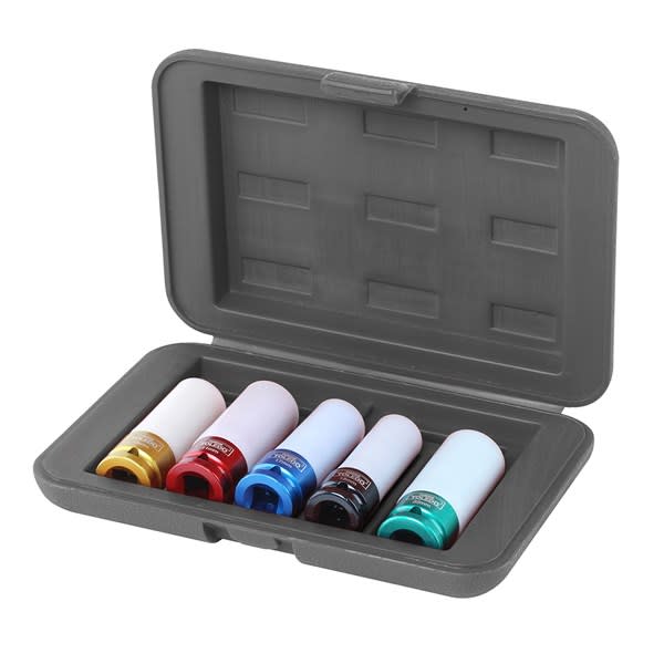 Toledo Wheel Nut Socket Set Metric 5 Piece
