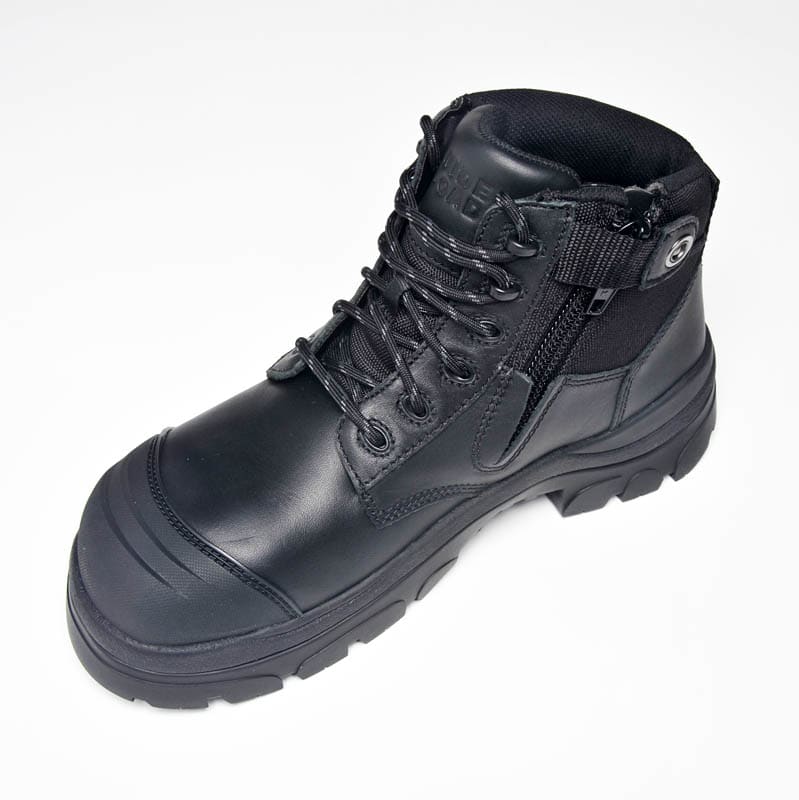 Paraflex, 690BZC Extra Wide Zip Sided Safety Boot - Black - 12