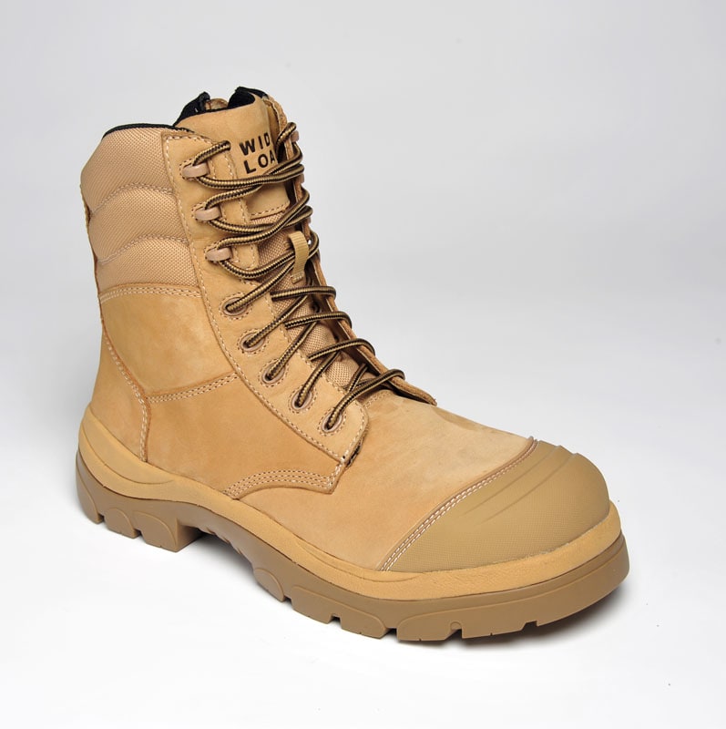 Paraflex, 890WZC Extra Wide Zip Sided Safety Boot - Wheat - 07