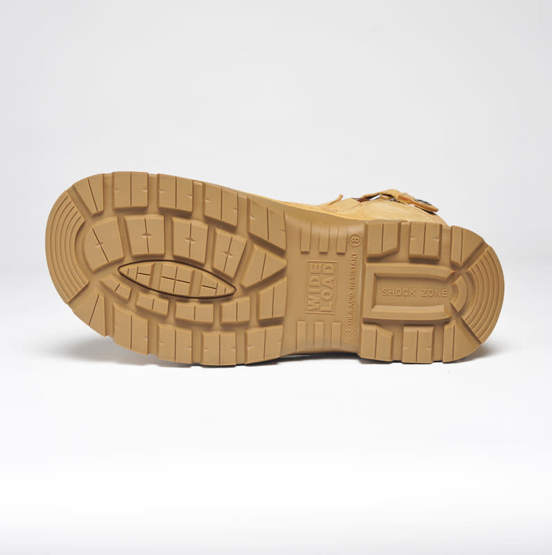 Paraflex, 890WZC Extra Wide Zip Sided Safety Boot - Wheat - 14