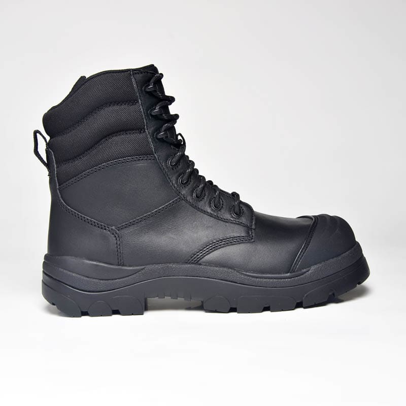 Paraflex, 890BZC Extra Wide Zip Sided Safety Boot - Black - 10