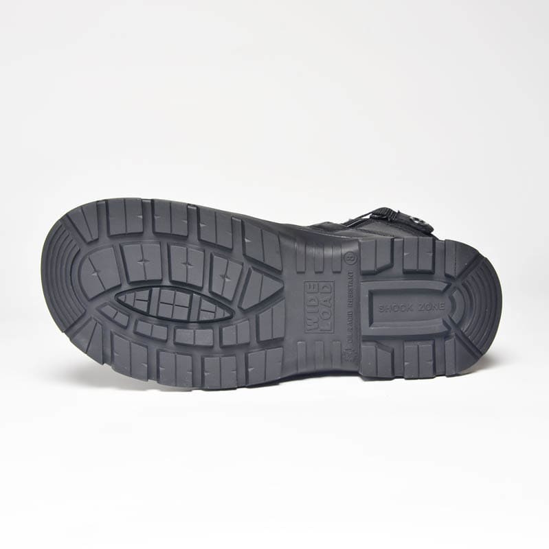 Paraflex, 890BZC Extra Wide Zip Sided Safety Boot - Black - 13