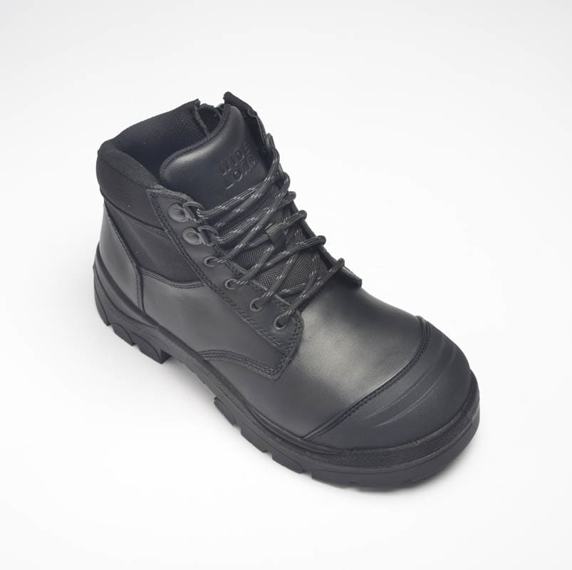 Paraflex, 690BZN Extra Wide Zip Non Safety Boot - Black - 09