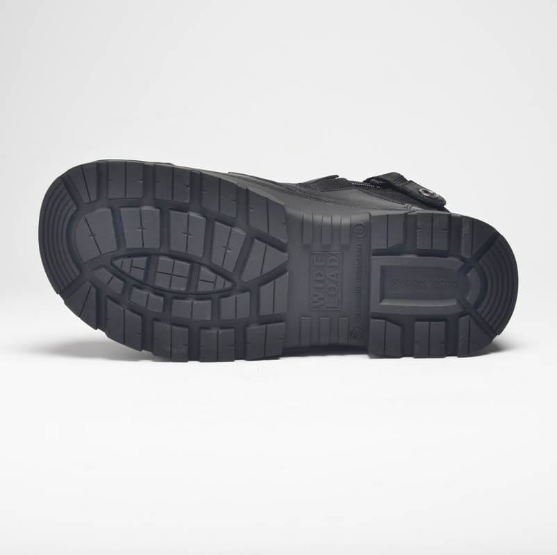 Paraflex, 690BZN Extra Wide Zip Non Safety Boot - Black - 09