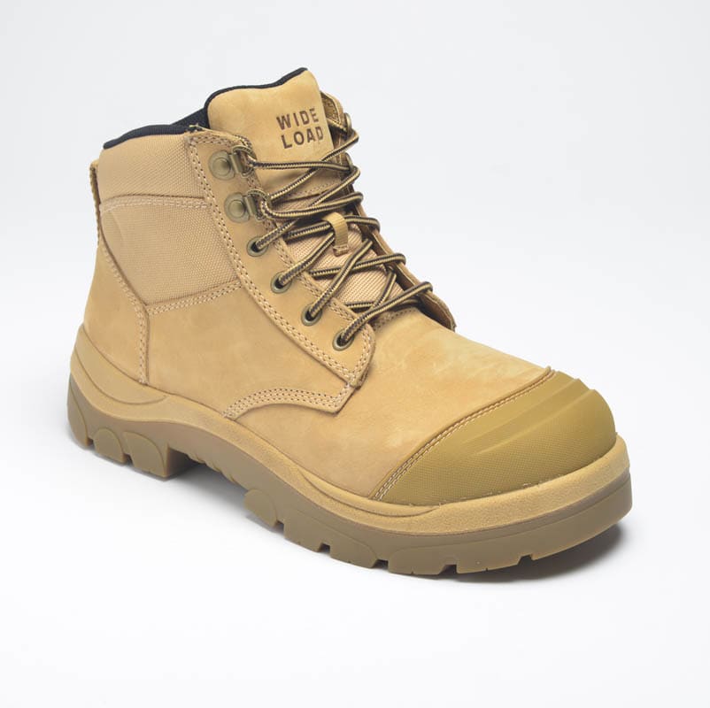 Paraflex, 690WZN Extra Wide Zip Non Safety Boot - Wheat - 14