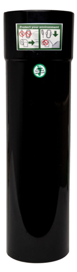 Sanitary Unit Bio Black Starter Kit for hygienic sanitary waste disposal with cartridge system, eco-friendly and space-saving design.