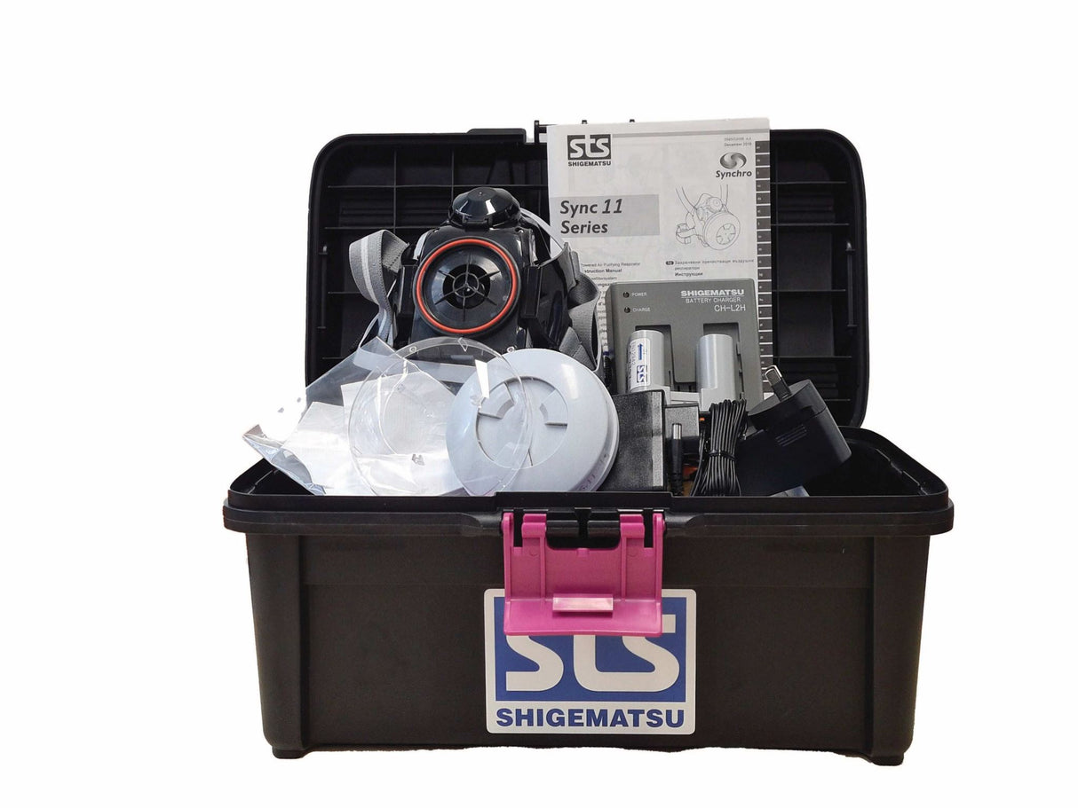 Shigematsu Half Mask PAPR Sync11 Medium/Large