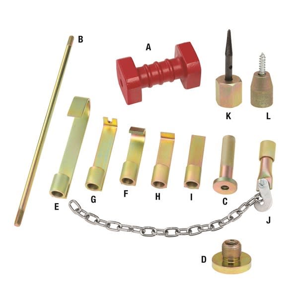 Toledo Slider Hammer Dent Removal Kit