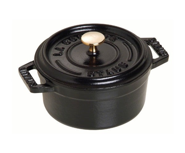 Round Cocotte - 18cm Black - Staub
