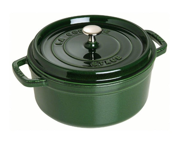 Round Cocotte - 24cm Basil Green - Staub