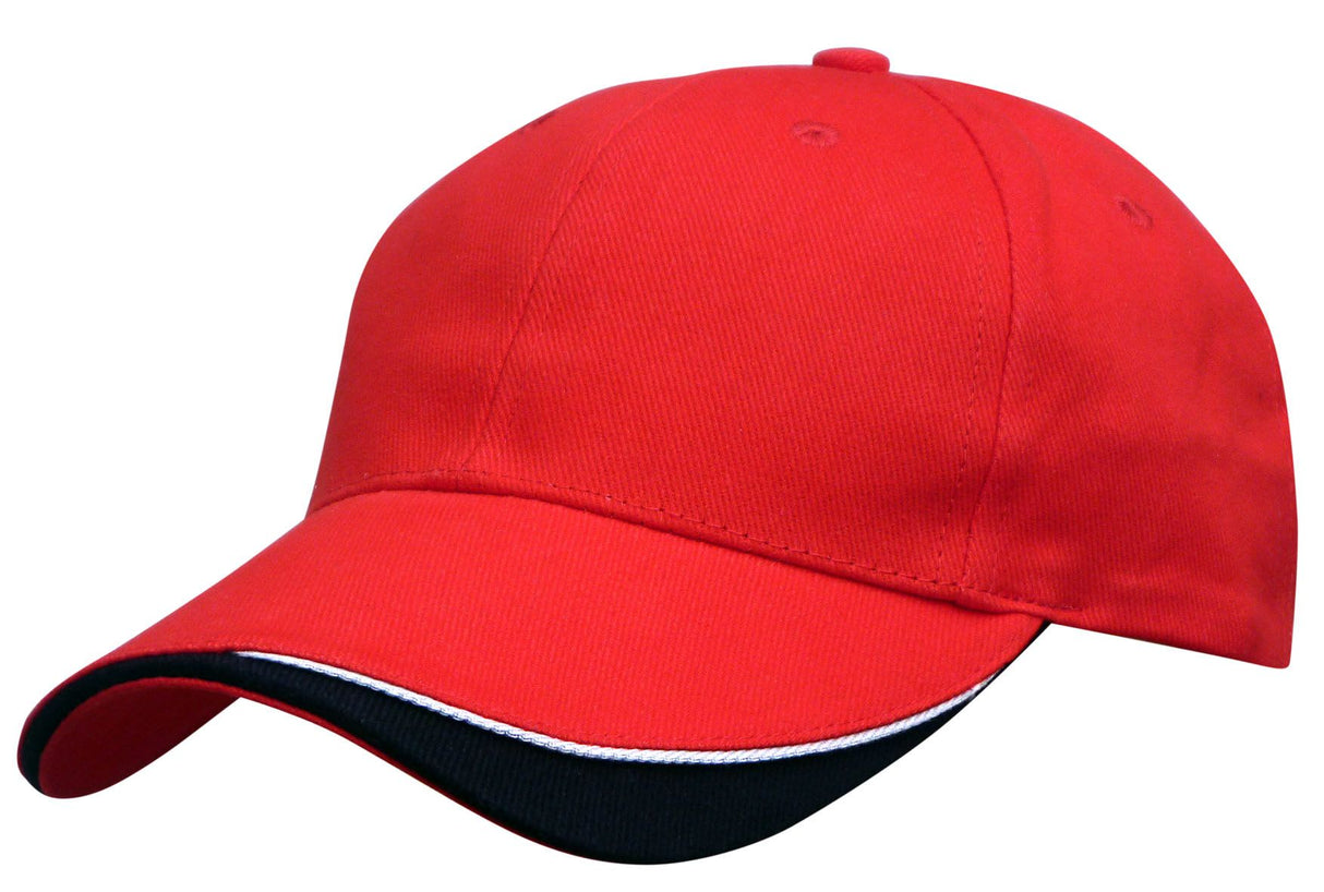 Legend Life, Signature Cap, 4046 - Red/Blk/Wht