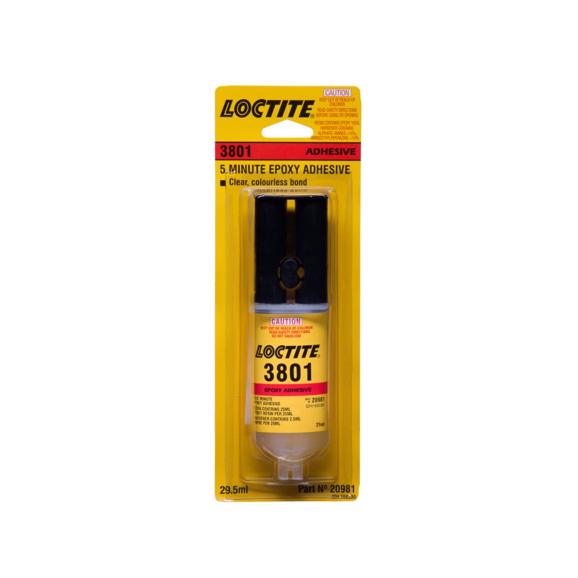 LOCTITE 3801 5 Minute Epoxy Adhesive 29.5ml