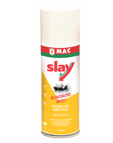 MAC Slay Residual Ant Insecticide (250ml) - effective ant control with a non-staining barrier, safe for families and pets.
