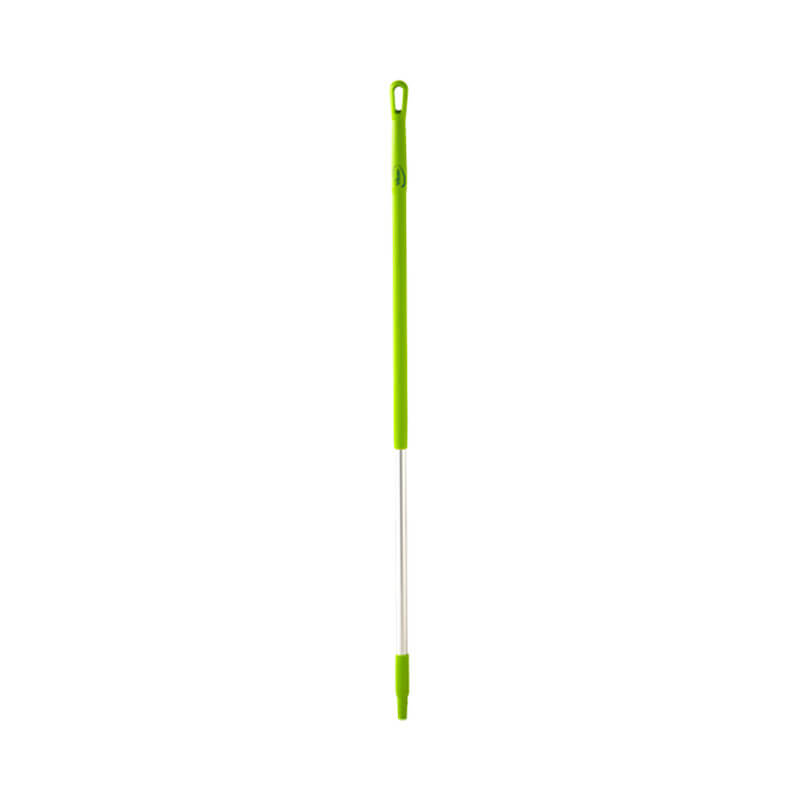 Vikan Aluminium Ergonomic Handle 1510mm (Each) - Lime