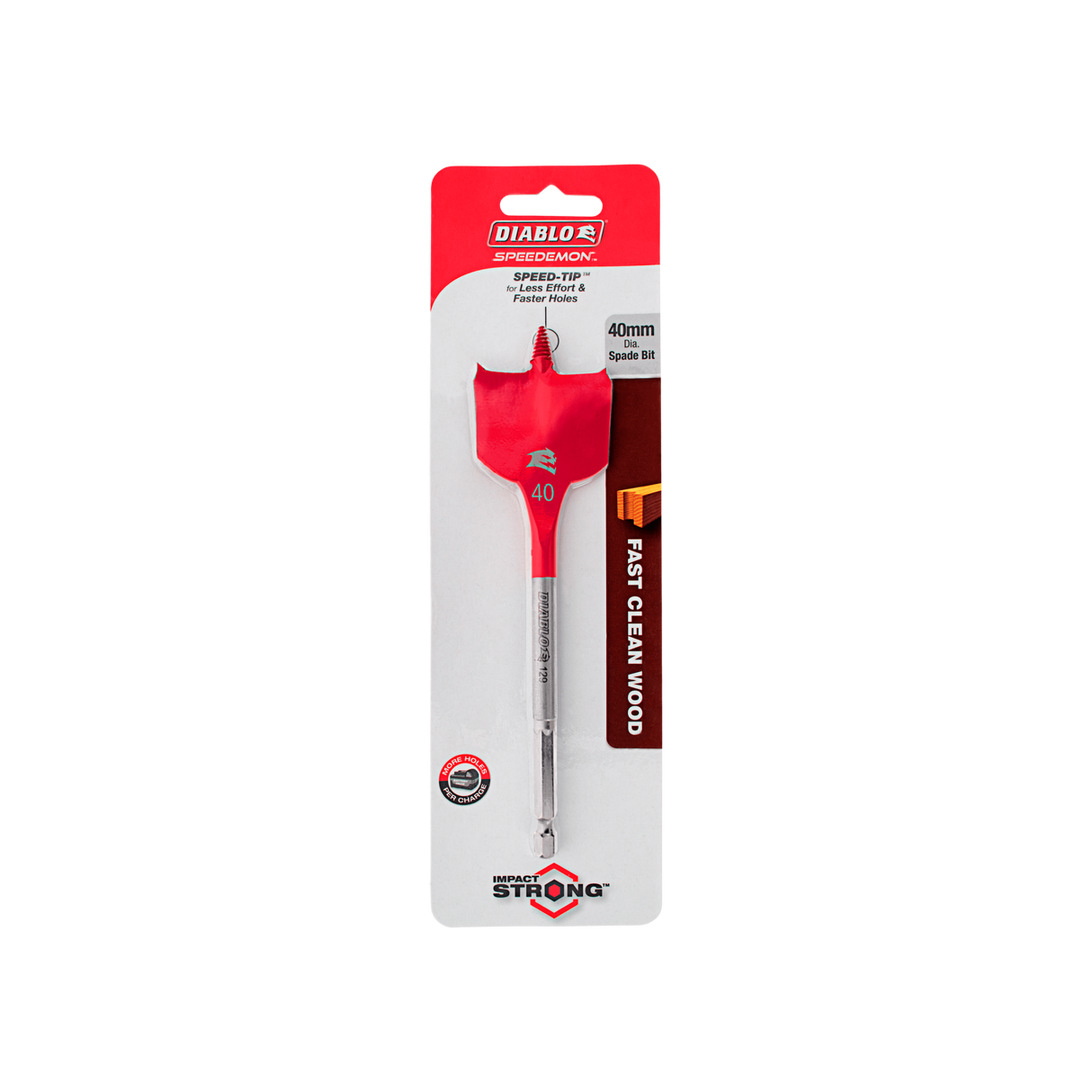 Diablo SPEEDemon Spade Bit 40mm x 152mm