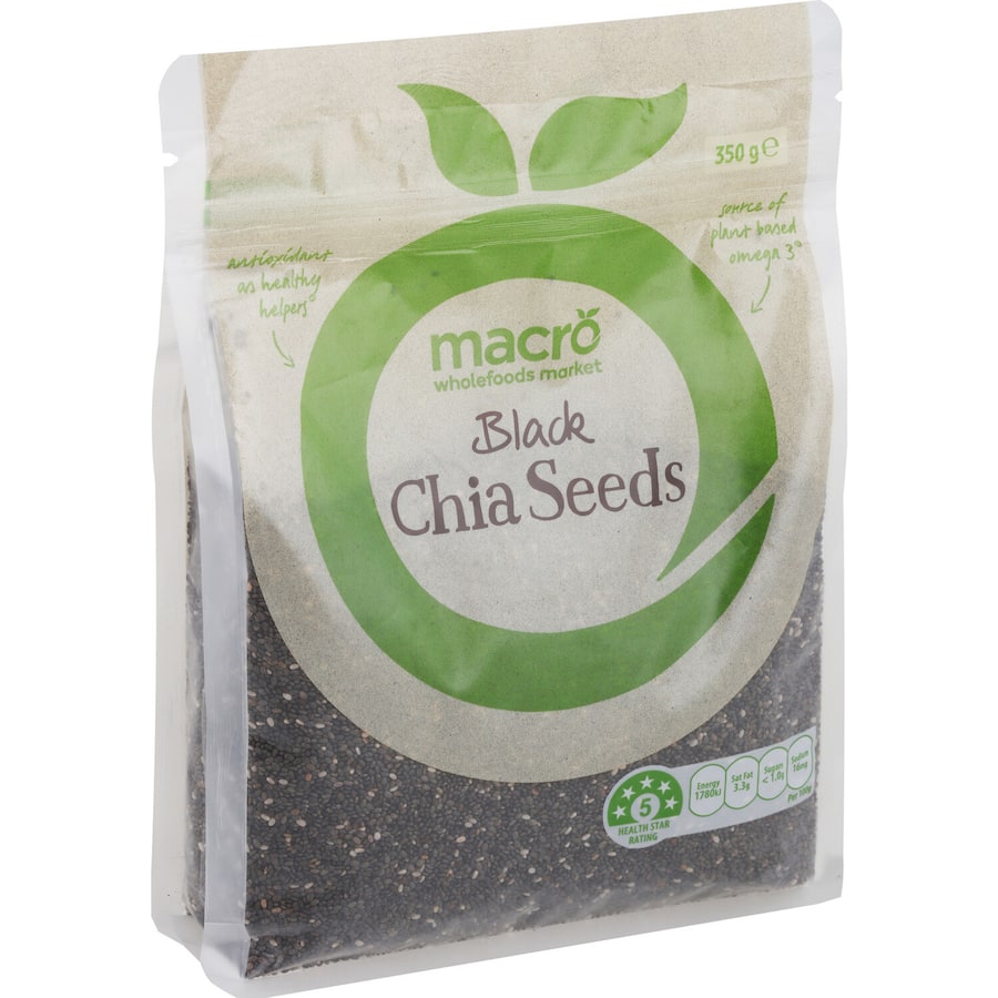 Macro Chia Seeds Black 350g