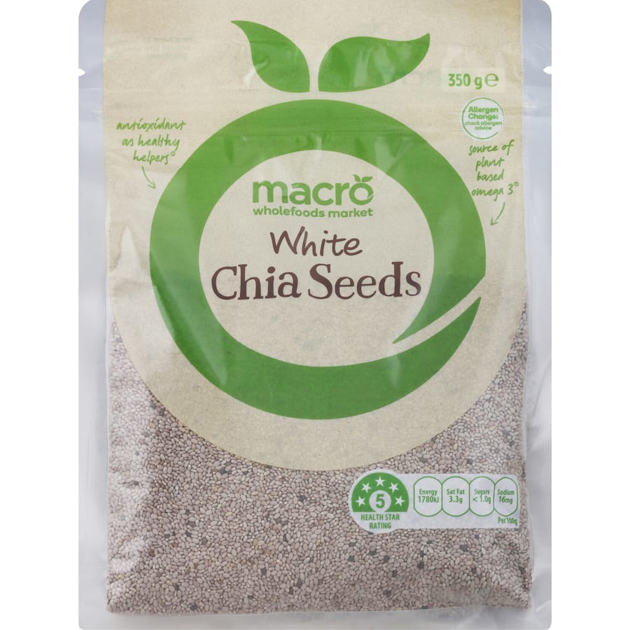 Macro Chia Seeds White 350g