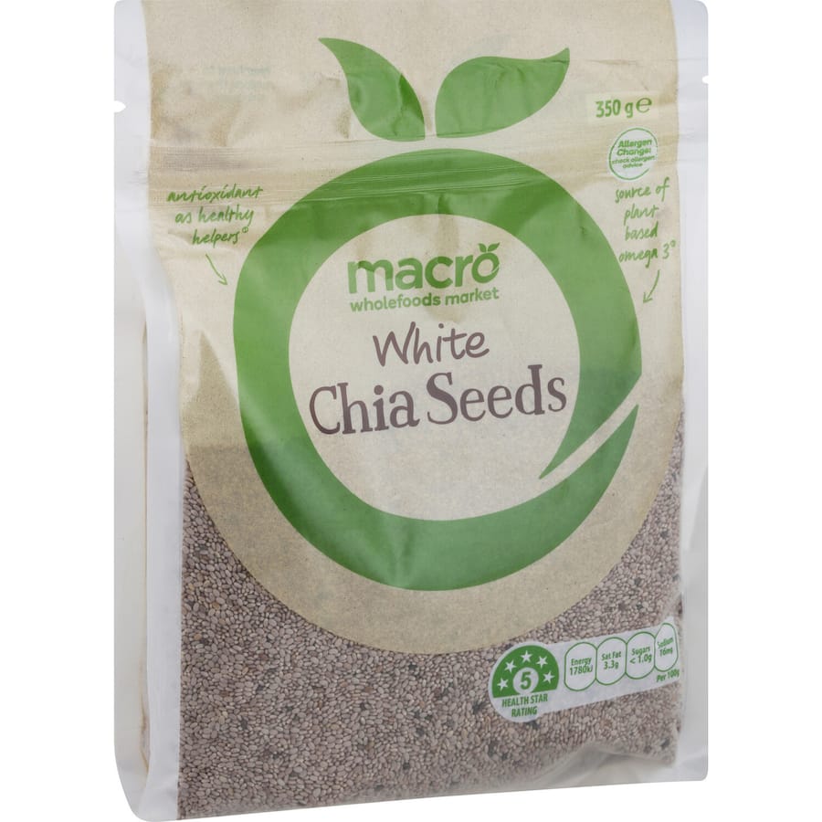 Macro Chia Seeds White 350g