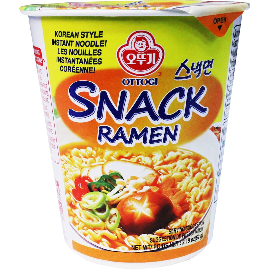 Ottogi Instant Noodles Snack Ramen 62g