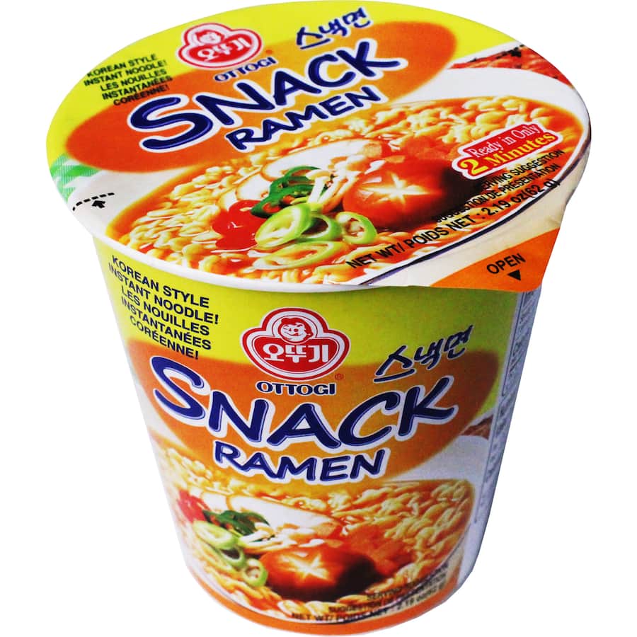 Ottogi Instant Noodles Snack Ramen 62g