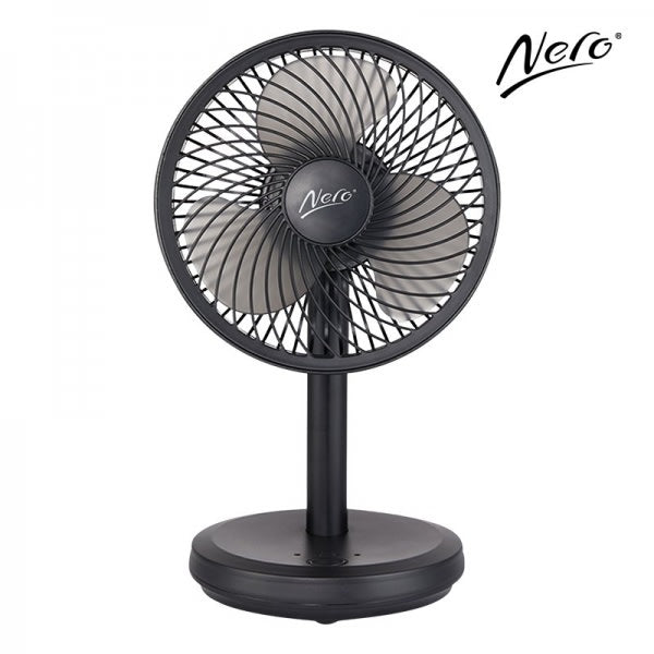 Nero USB Desk Fan Black 7490131 13cm