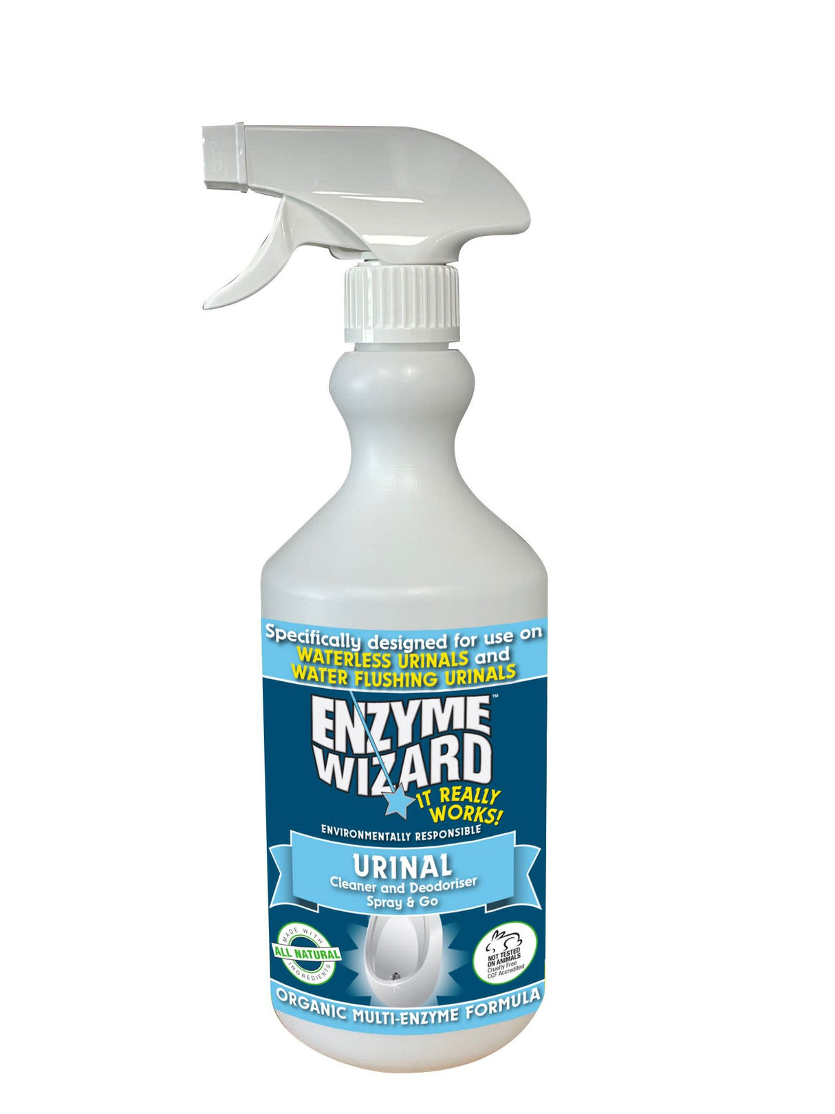Urinal Cleaner & Deodoriser 750ml - Enzyme Wizard