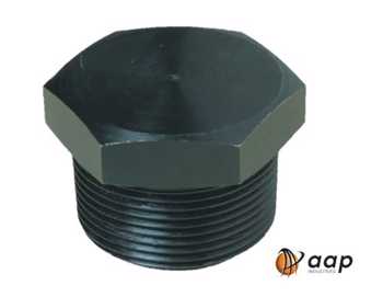 Hex Plug Black Steel 32NB