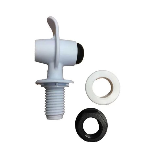 Replacement Sqwincher Cooler Spigot for 20L Cooler, designed for easy installation and leak-proof beverage dispensing.