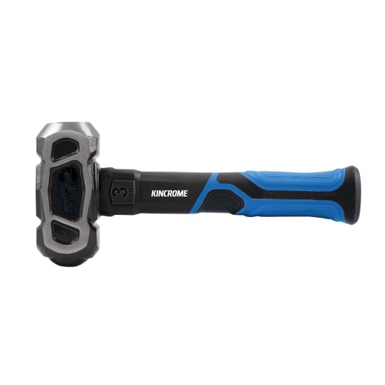 Kincrome Ironkore 3lb Club Hammer with heat-treated steel head, textured grip, and dual striking faces for ultimate durability.