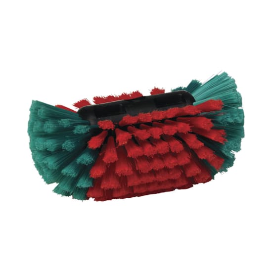 Vikan Wheel & Rim Brush, 240mm, designed for efficient cleaning of steel wheels on trucks and buses with ergonomic grip.