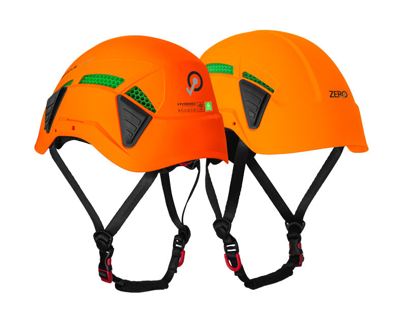ZERO PINNACLE ZERTEC VENTED HELMET ZPZK01 - Fluro Yellow