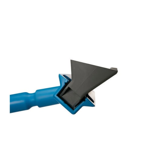 Vikan 400mm ceiling squeegee in blue, designed for efficient condensation removal in commercial kitchens and food industry.