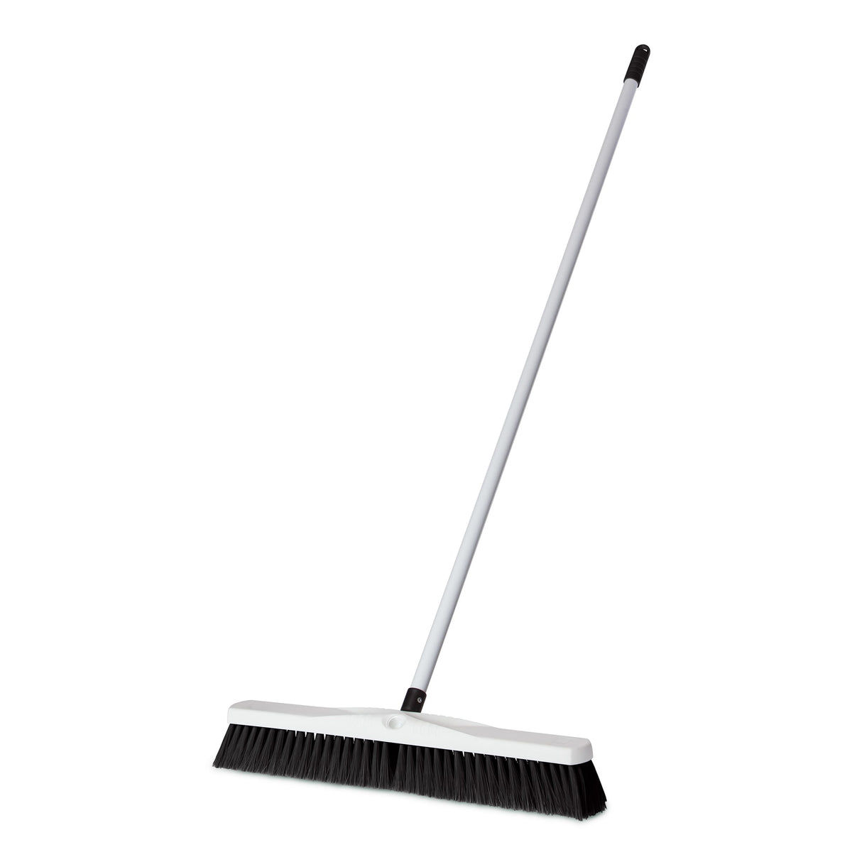Platform Broom Complete, Fibreglass Handle Black 600mm (Each)